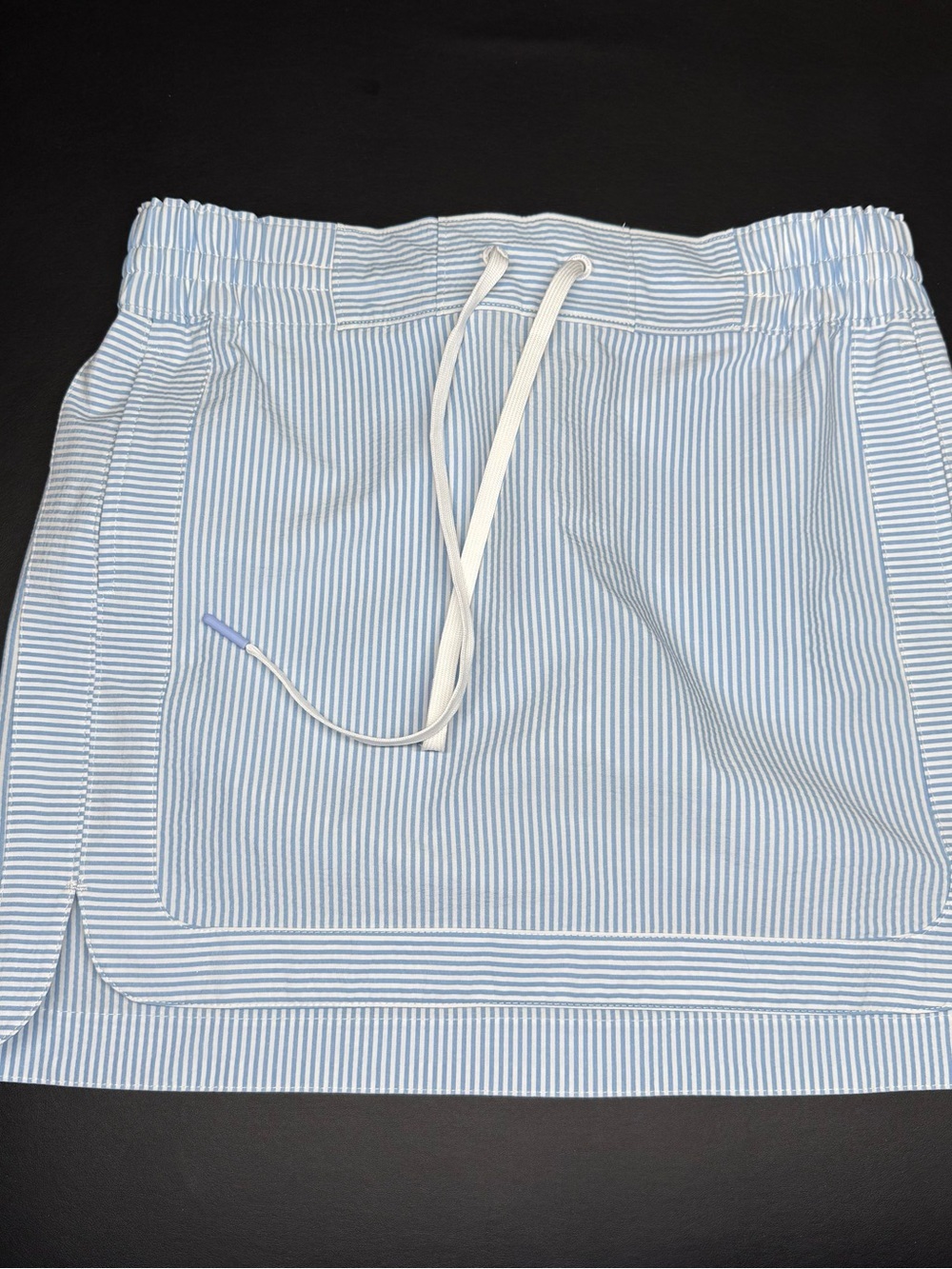 NWT Vineyard Vines Hydrangea Blue & White Pinstripe Skirt